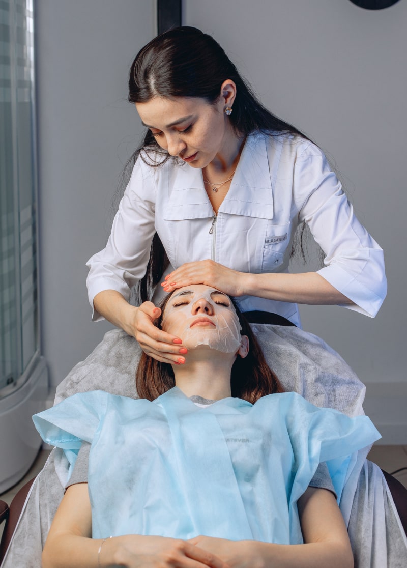 Advanced laser treatment session